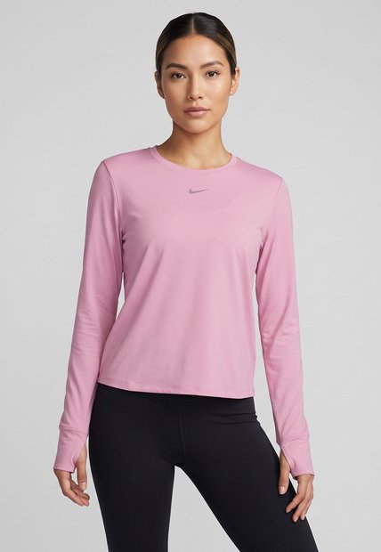 Camiseta Manga Larga Training NIKE One Classic Rosa