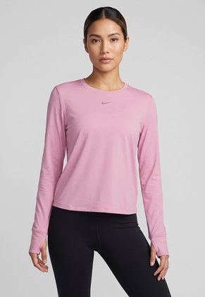 Camiseta Manga Larga Training NIKE One Classic Rosa
