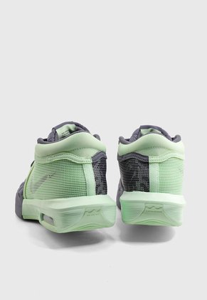 Tenis Basketball Verde Lima-Gris Oscuro Nike Lebron Witness VIII