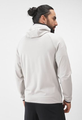 Hoodie Beige-Negro NIKE Tech