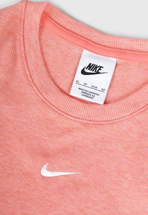 Camiseta Manga Sisa NIKE Sportswear Chill Knit Salmón
