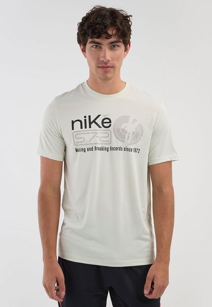 Camiseta Verde Lima-Gris-Negro NIKE Dri-FIT
