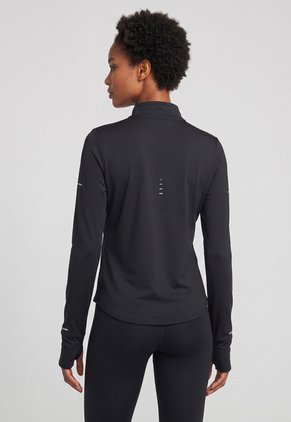 Camiseta Manga Larga Running NIKE Swift Negro