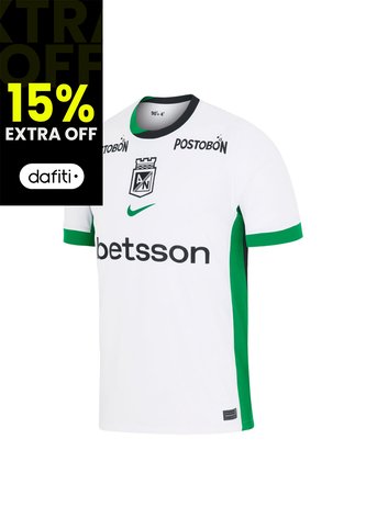 CAMISETA NIKE HOMBRE ATLÉTICO NACIONAL VISITANTE 2026 HV2921-100 Talla M Nike