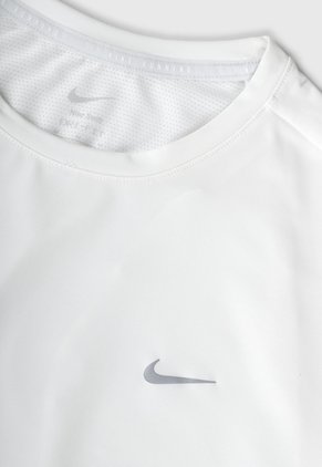 Camiseta Running NIKE Swift Marfil
