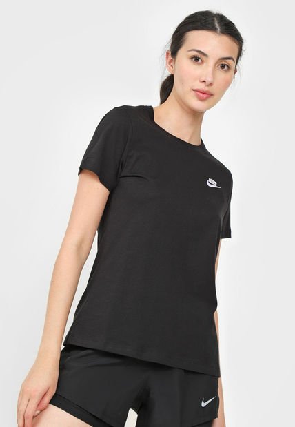 Camiseta Negro-Blanco Nike Sportswear