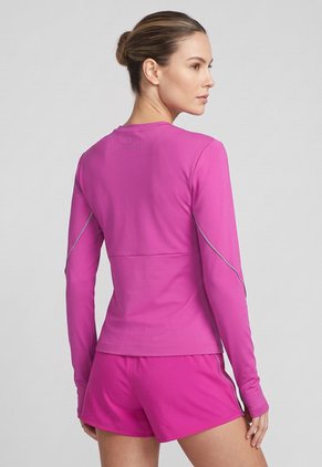 Camiseta Manga Larga Running NIKE Division Fucsia