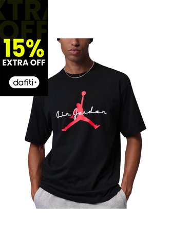 Camiseta Nike M J Brk Ess 85 Gfx Ss Crw Hombre-Negro Nike
