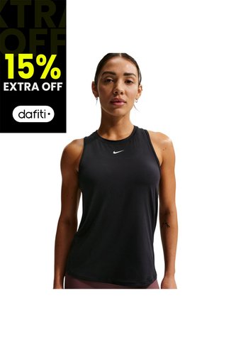 Camiseta Sin Mangas Nike One Classic Df Tank Mujer-Negro Nike