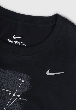 Camiseta Manga Sisa Running NIKE Swift Negro