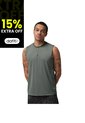 Camiseta Sin Mangas Nike Spt Ess Slvs Hombre-Verde de Nike