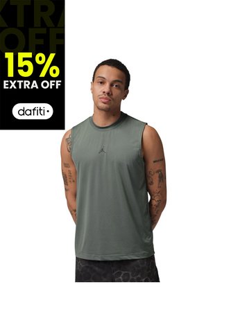 Camiseta Sin Mangas Nike Spt Ess Slvs Hombre-Verde Nike