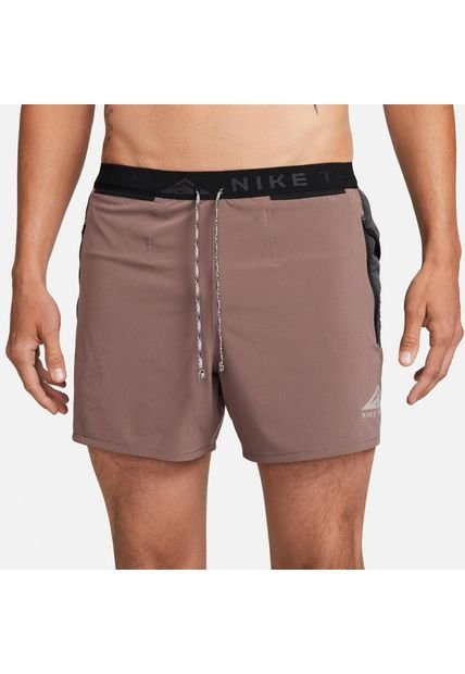 Pantaloneta Deportiva Hombre Nike Df Secondsunrise 5Bf Shrt Marron