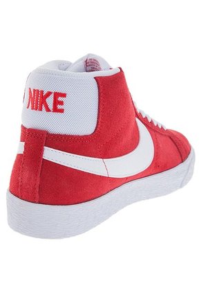 Bota Lifestyle Roja-Blanca Nike Sb Zoom Blazer Mid