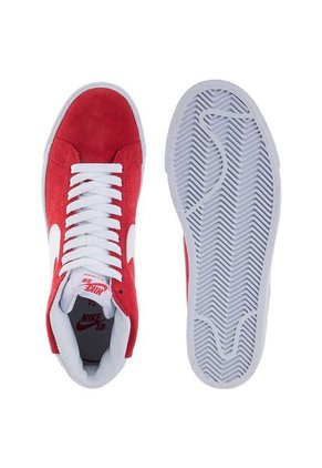Bota Lifestyle Roja-Blanca Nike Sb Zoom Blazer Mid