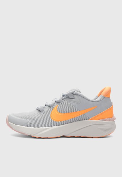 Tenis Running Gris-Naranja-Blanco NIKE Star Runner 4