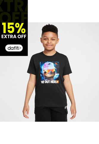 Camiseta Niños Lifestyle Nike Sportswear Negro Nike
