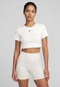 Camiseta Crop NIKE Classic Marfil de Nike