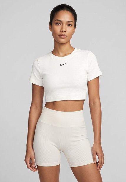 Camiseta Crop NIKE Classic Marfil