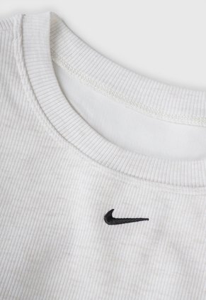Camiseta Crop NIKE Classic Marfil
