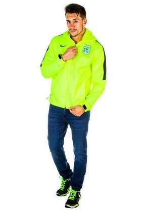 Chaqueta Nike Atlético Nacional Em An Sf1 Rain Jkt