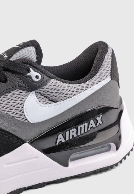 nike air black white and grey
