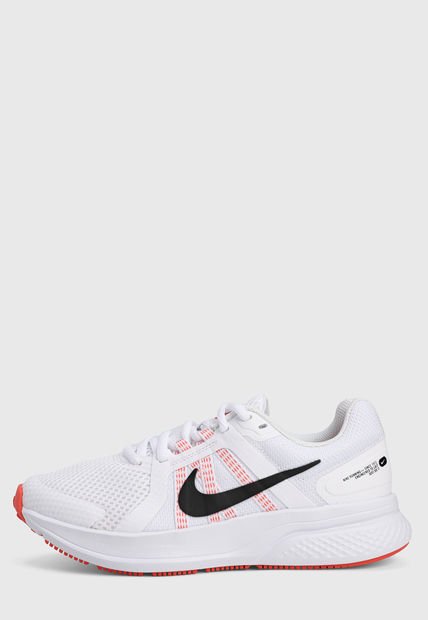 Tenis Running Blanco-Negro-Rojo Nike Run Swift 2