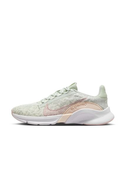 Tenis Mujer Nike Superrep Go 3 Flyknit Next Nature Verde Claro