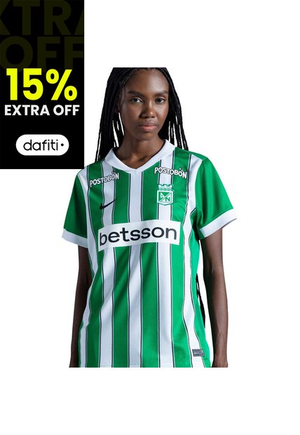 Camiseta De Futbol Nike Atlético Nacional 2026 Mujer-Verde