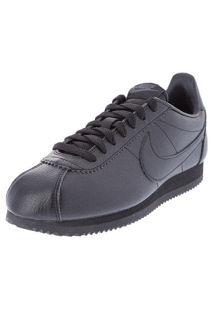 all black nike cortez