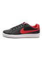 Tenis Lifestyle Negro-Rojo-Blanco Nike Court Royale de Nike