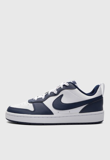 Tenis Lifestyle Blanco-Azul NIKE Court Borough Low 2