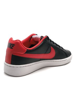 Tenis Lifestyle Negro-Rojo-Blanco Nike Court Royale