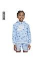 Hoodie Nike Flow-Ral Aop Pull Over Hoo Niña-Celeste de Nike