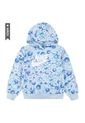 Hoodie Nike Flow-Ral Aop Pull Over Hoo Niña-Celeste de Nike