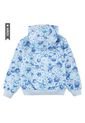 Hoodie Nike Flow-Ral Aop Pull Over Hoo Niña-Celeste de Nike