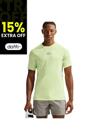 Camiseta Nike M Np Df Npt Ss Top Hombre-Verde Nike