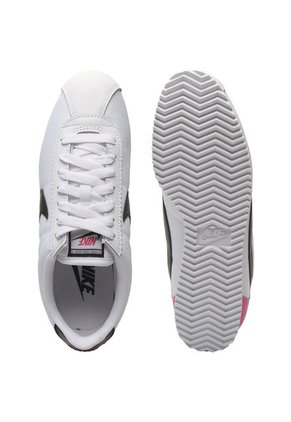 Tenis Blanco-Rosa-Negro Nike Classic Cortez
