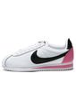 Tenis Blanco-Rosa-Negro Nike Classic Cortez de Nike