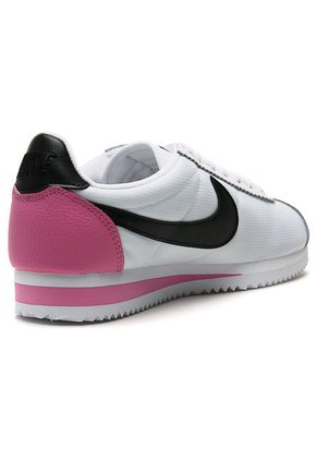 Tenis Blanco-Rosa-Negro Nike Classic Cortez