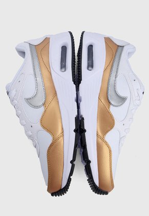 Tenis Lifestyle Blanco-Dorado-Plateado Nike Air Max SC