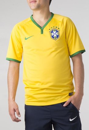 Camiseta de Fútbol Nike Selección Brasil Amarillo