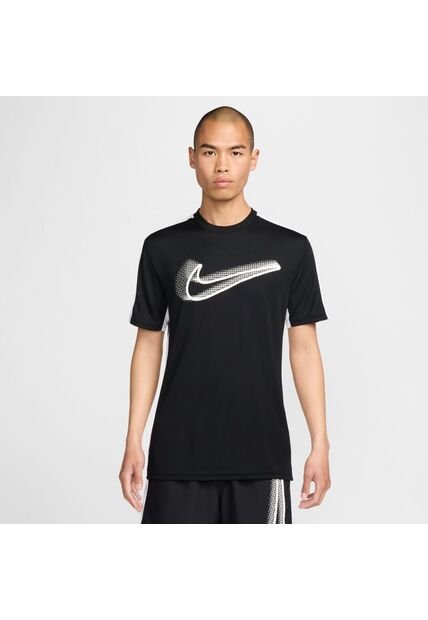 Nike Camiseta Hombre Dri-Fit Academy23 Top Ss Gx Hbr - Negro