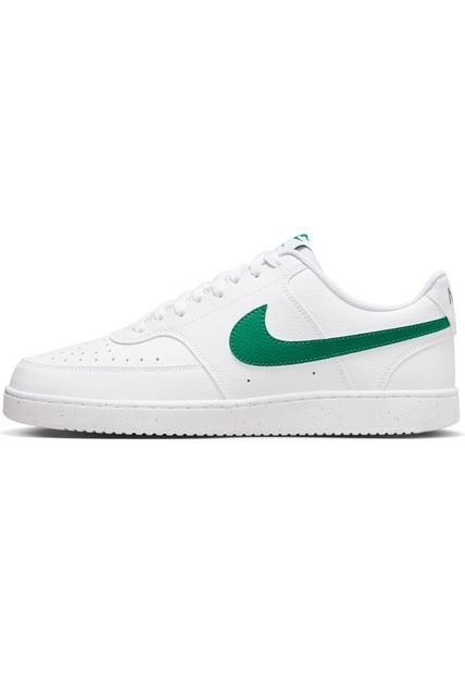 Tenis Nike Court Vision Ess Sportswear-Blanco/Verde