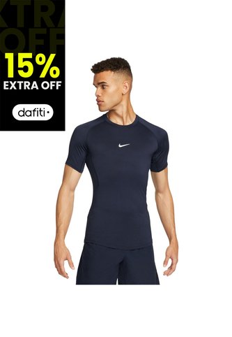 Camiseta Nike Pro Hombre-Azul Nike