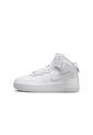 Tenis Niños Nike Air Force 1 Mid EasyOn Blanco de Nike