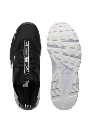Tenis Negro-Blanco Nike Air Huarache Run Prm Zip
