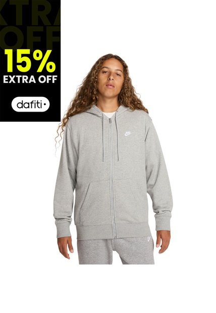 Chaqueta Nike Club Hombre-Gris
