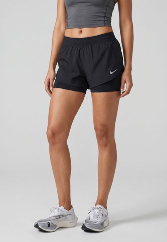 Short Running 2 en 1 NIKE Flow Negro Nike