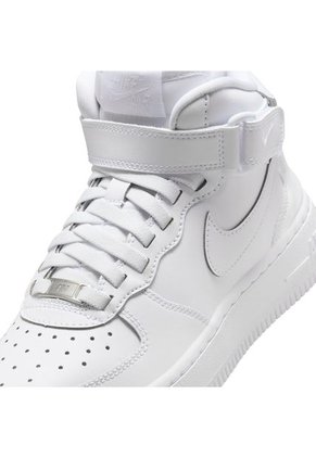 Tenis Niños Nike Air Force 1 Mid EasyOn Blanco